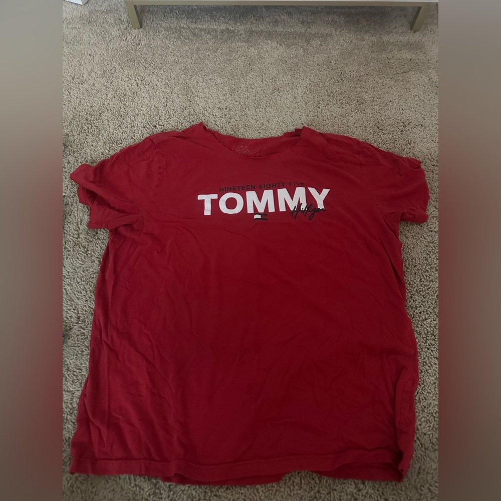 Tommy Hilfiger Bold Red Tee
